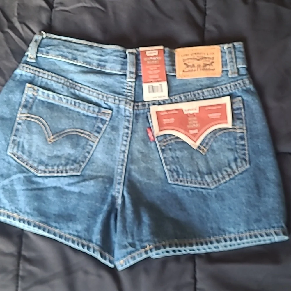 Levi's Girl Shorts, Blue - Picture 2 of 9